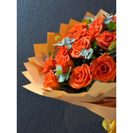 20 TURUNCU GÜL BUKETİ 